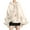 Beige, variant on Tiqkatyck Faux Fur Shawl, Women Hooded Poncho Cape Faux Shawl Wrap With Trim Sleeveless Cardigan Cloak Fashion Tops Coat Fur Shawl Shawl Wraps for Women Beige One Size