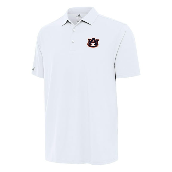 Men's Antigua White Auburn Tigers Era Polo