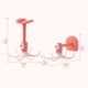 thumbnail image 4 of Gancho de seis garras BuyWeek ganchos giratorios 360 grados para cocina, 4 of 12