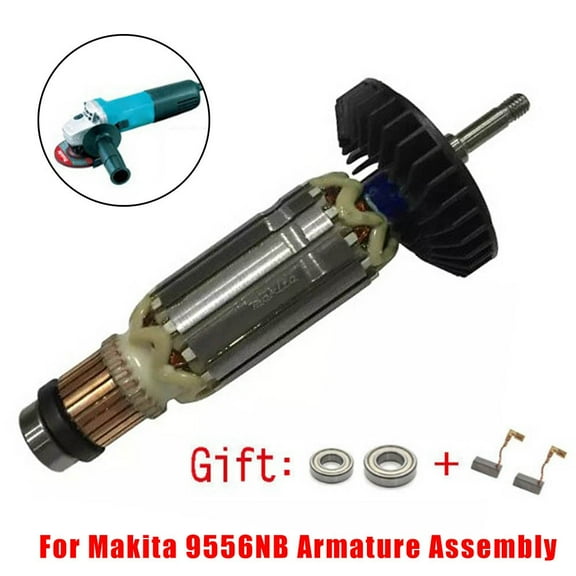 Armature Rotor For MAKITA Angle Grinder 9556 9557 9558 9556NB 9556HN 9557NB