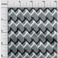 thumbnail image 1 of oneOone Georgette Viscose Fabric Chevron Geometric Fabric Prints By Yard 42 Inch Wide, 1 of 1