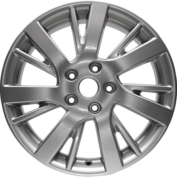 Remanufactured Painted Silver Metallic Aluminum Wheel 17 x 6.5 403003RC2D fits 2013-2016 Nissan Sentra