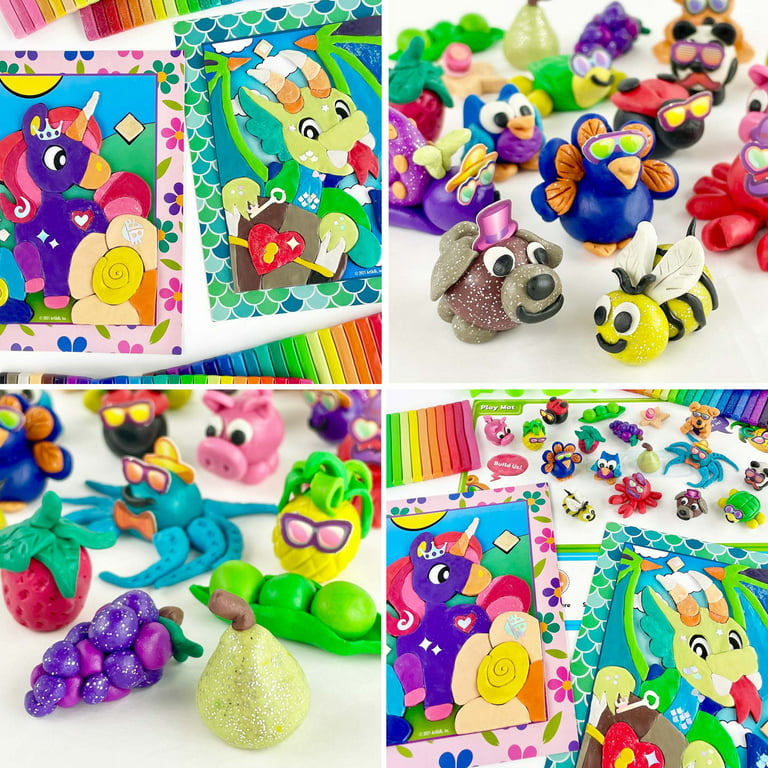 Hello Hobby Polymer Clay Activity Kit for Unisex Children Ages 3+, 111pc