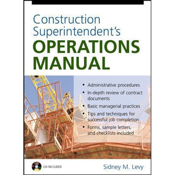 Pre-Owned Construction Superintendent's Operations Manual (Hardcover) 0071412050 9780071412056