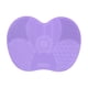 thumbnail image 3 of Almohadilla limpiadora de brochas de maquillaje, depurador fácil de limpiar, limpieza de brochas de silicona grande Púrpura jinwen Almohadilla limpiadora de cepillos, 3 of 8