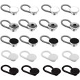thumbnail image 1 of 20Pcs Shirt Collar Button Extender: Neck Button Extender for Mens Dress Shirt - Comfortable Tie Collar Expander, 1 of 5