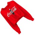 thumbnail image 3 of Ladies Coca Cola Fashion Shirt - Coke Classic Logo Fleece Hoodie, 3 of 7