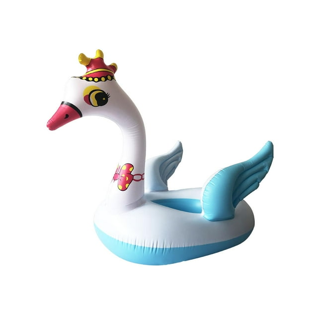 Flotadores de piscina para Flotador de natación Dibujos animados Piscina al aire libre Juguetes Balsa de agua Anillos de natación lindos Anillos Cisne Sunnimix Flotadores de piscina para niños