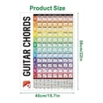 thumbnail image 2 of Guitar Chord Circle Scale Learning Poster Progressions Acoustic Guitar Chord Trainer Accessories Classroom Decoration, 2 of 5