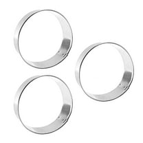 Biscuit Circle 3 Piece Cookie Cutter Set - The Cookie Cutter Shop - Tin Plate Steel