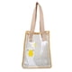 thumbnail image 1 of Bandolera de PVC Moda Transparente Casual Impreso Bolsos Unisex (Caqui) Ehuebsd Para Estrenar, 1 of 9