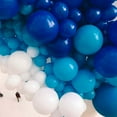 thumbnail image 6 of Royal Blue Balloons 50 pcs 12 Inch Matte Dark Blue Latex Helium Balloons for Graduation Independence Day Memorial Day Baseball Baby Shower Gender Reveal Birthday Party Decorations Blue-Y59, 6 of 14
