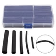 thumbnail image 1 of Assortiment de Manchons Rétractables Noirs 150 Pcs pour Applications Automobiles, 1 of 1