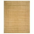 thumbnail image 1 of EORC LL4BG 5 x 8 ft. Gabbeh Beige Handmade Wool Lori Baft Rug, 1 of 3