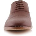 thumbnail image 5 of Ferro Aldo Garrett MFA19623L Men’s Classic Vegan Leather Lace-Up Oxford Formal Dress Shoes, in Brown, Men's Size 10.5, 5 of 6