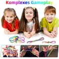 thumbnail image 4 of Rainbow Hand Flip Ropes - 5 Pieces 1 Meter Nylon Braided Finger Ropes, 4 of 7