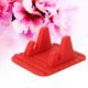 thumbnail image 1 of unbranded Soporte Para Teléfono De Silicona Rojo Para Con Base Antideslizante Y Gancho, 1 of 7