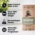 thumbnail image 5 of Dr. Squatch Mens Aluminum Free Deodorant, Natural Deodorant for Men, Birchwood Breeze, 2.65 Oz, 5 of 18
