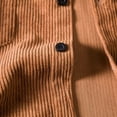 thumbnail image 6 of hgsbede Men's Corduroy Multi-Pocket Shirt Jacket Coat, 6 of 8