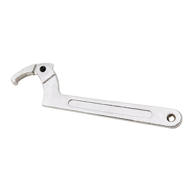 Llave de gancho ajustable, llave C de 19-51 mm, herramienta manual de cabeza cuadrada para tuercas y pernos Cabeza cuadrada de 19-51 mm