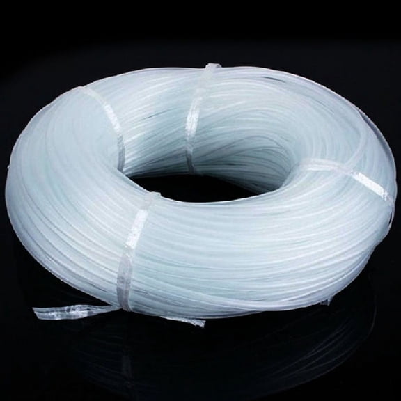 IUAMXWU 4M Soft White Aquarium Oxygen Hose, Flexible Fish Tank Air Bubble Tubing, Durable Anti-Crack Air Pump Pipe For Fish Pond Aquarium Oxygen Supply Equipment Connection Use