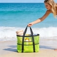 thumbnail image 4 of Mesh Bag with Handles | Large Capacity Storage Tote for Beach, Swimming, Bathroom, and Toys | Breathable Polyester Carryall for Travel, Laundry, and Pool Essentials, 4 of 6