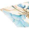 thumbnail image 5 of Lily Flowers Blue 4 PCs Placemats Set Linen Non-Slip Table Mat Rectangular Washable for Dining Kitchen Party 12"x18", 5 of 8