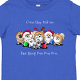 thumbnail image 4 of Inktastic KiniArt Christmas Pomeranians Boys or Girls Toddler T-Shirt, 4 of 5