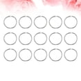 thumbnail image 4 of MasteelfCA 100Pcs Loose-Leaf Connective Rings DIY Opening Connective Hoops Binding Rings (Inner Diameter 25mm Outer Diameter 30mm), 4 of 7