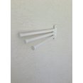 thumbnail image 2 of Outdoor LampWM3-WHT Wall Mount 3 Bar Towel Rack, White, 2 of 3