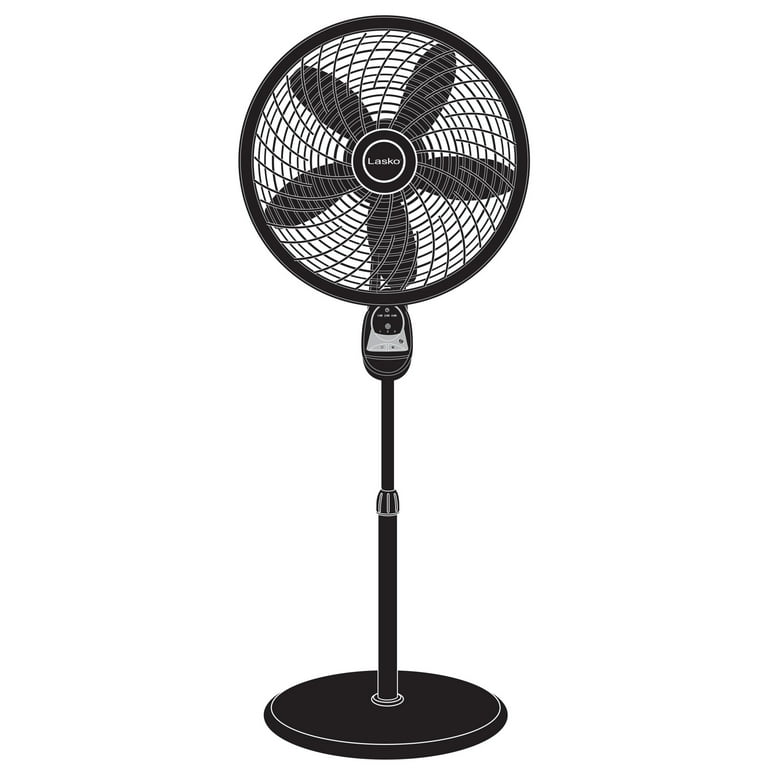 Lasko Cyclone 18" Pedestal Fan, 3-Speed, Remote, Timer photo 7