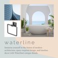 thumbnail image 4 of Gatco 5582Mx Waterline Toallero Negro Mate, 4 of 5