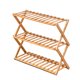 thumbnail image 2 of Estante de Simple Portátil Portátil Portátil Portátil Planta Durable Soporte funciones Instalación Sin Material de Almacenamiento Soporte Brown 3 niveles BLESIY Bastidores de zapatos, 2 of 8