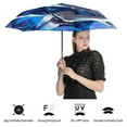 thumbnail image 4 of Jujutsu Kaisen Travel Essentials Umbrella Windproof Compact Collapsible Light, Automatic, Strong And Portable, Wind Resistant Folding Small Umbrella for Rain, 4 of 8