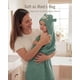 thumbnail image 4 of Toalla con capucha para bebé Blissful Diary Muslin, paquete de 2 unidades, Smart Bear & Duck, 4 of 8