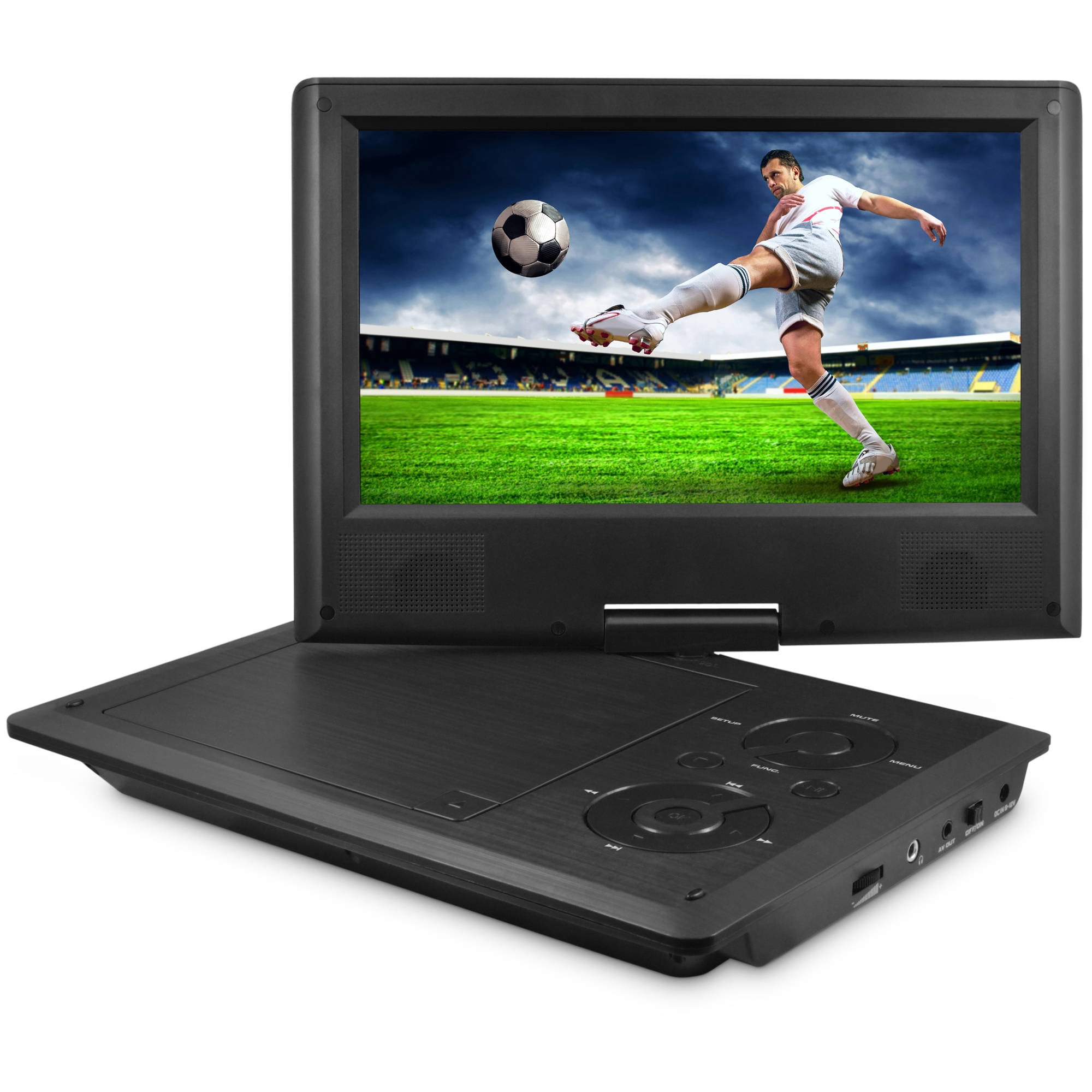 Ematic 9" Portable DVD Player with Matching Headphones and Bag - EPD909bl