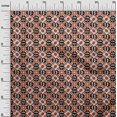 thumbnail image 3 of oneOone Rayon Rust Brown Fabric Abstracts Quilting Supplies Print Sewing Fabric By The Yard 56 Inch Wide, 3 of 5