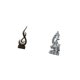 thumbnail image 5 of Escultura abstracta de fuego, estatua de Guan Yin, adorno artístico, figura china, escultura artesanal, adecuada para el hogar, la oficina, la sala de, 5 of 8