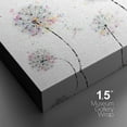 thumbnail image 4 of PixonSign Canvas Print Wall Art Multicolor Rainbow Dandelions Botanical Plants Digital Art Modern Art Farmhouse/Country Group Relax/Calm Multicolor Cool for Living Room, Bedroom, Office - 12"x18", 4 of 5