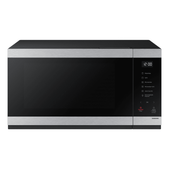 Horno de microondas Samsung con Grill 1.4 pies (40 L), Power Defrost, Gris