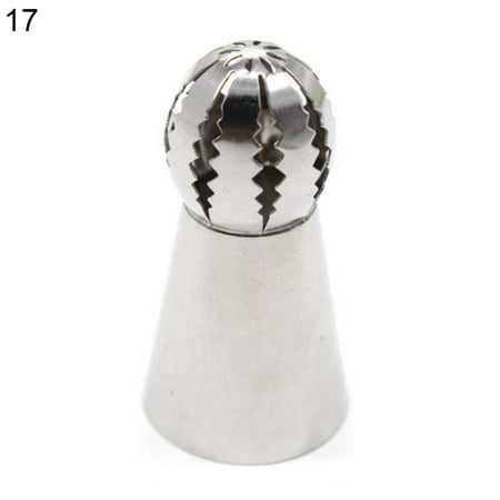 

Trayknick Icing Nozzle Exquisite Wide Application Stainless Steel Cake Decorating Piping Tip Baking Accessories