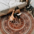 thumbnail image 4 of Boho Area Rug x Carpet Rugs for Living Room Bedroom Moroccan-Machine Washable Rugs for Bedroom Dining Room Living Room Rug Neutral Taupe, 4 of 6