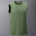 thumbnail image 2 of YLSDY Savings 2025 Mens Compression Shirts Long Sleeve Workout Gym T Shirt Running Top Cool Dry Sports Baselayer Undershirts Green L, 2 of 6
