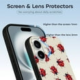 thumbnail image 2 of Compatible with Iphone 16 Case - Cute Soft Ladybug Print Silicone Case Compatible with Iphone 16 Phone Case for Women Men, 2 of 6