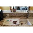 thumbnail image 2 of Christmas Presents between Friends Dachshund Chocolate Dish Drying Mat, 2 of 4