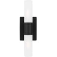 thumbnail image 4 of Generation Lighting 4465002-112 Keaton Vanity, 2-Light 80 Total Watts, Midnight Black, 4 of 11