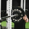 thumbnail image 6 of Titan Fitness 230 LB Set Economy Series Black Olympic Bumper Plates, Durable Rubber Exterior with Steel Core, Weightlifting and Strength Training Weight Plates, 6 of 8