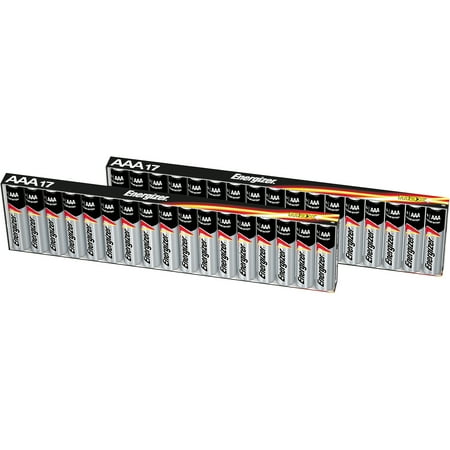 Energizer MAX Alkaline, AAA Batteries, 34 Pack