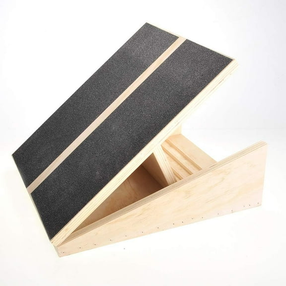 Wooden Slant Board, Adjustable Incline Board for Stretching and Exercising, Prevent Muscle Injuries, Portable and Easy to Use Design