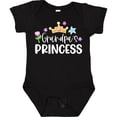 thumbnail image 3 of Inktastic Grandpa's Princess Crown and Flowers Girls Baby Bodysuit, 3 of 5